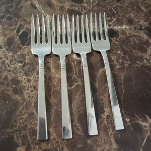 Classic Silver Flatware Fork Set